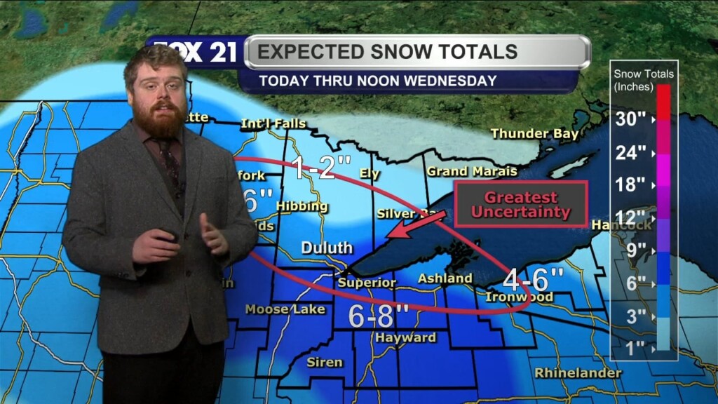 Tuesday Morning Northland Forecast: 12/9/2025
