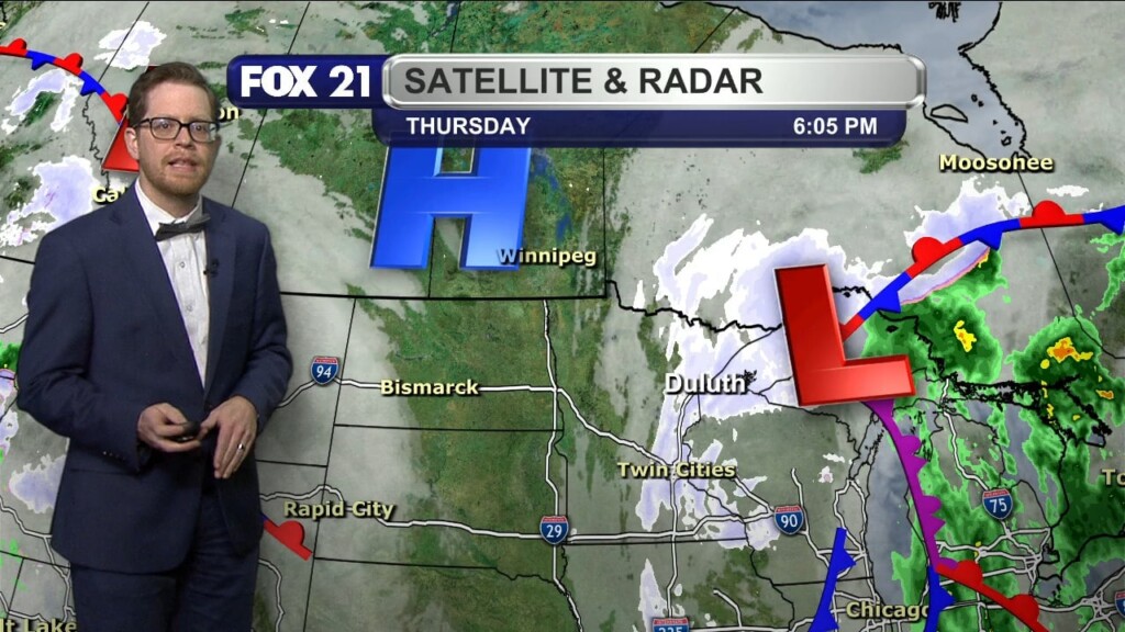 Thursday Evening Northland Forecast