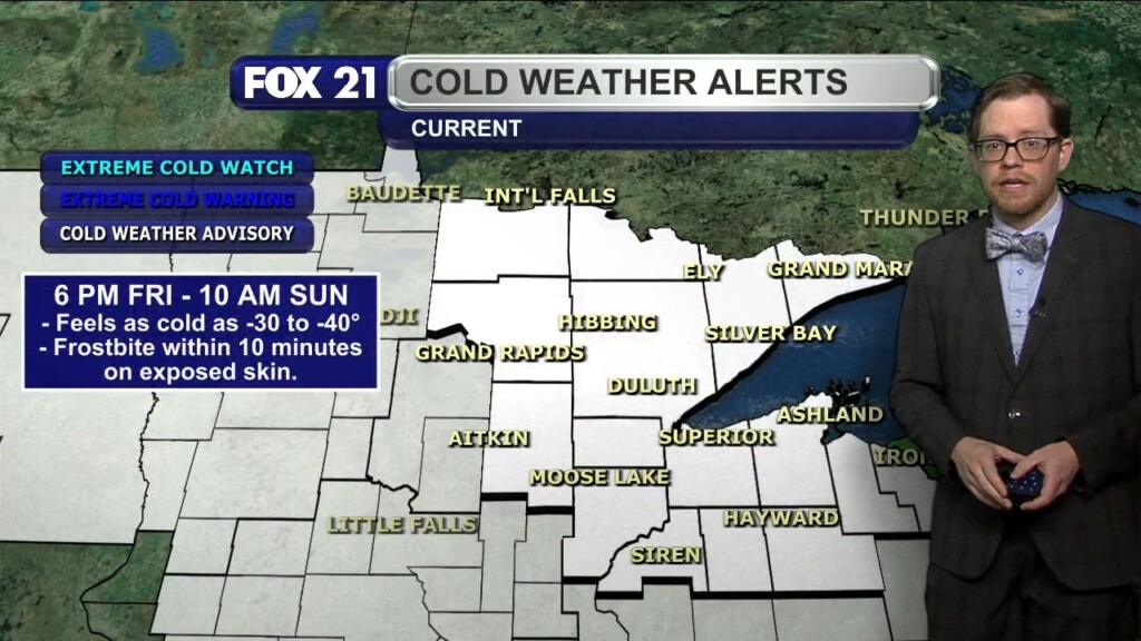 Thursday Evening Northland Forecast