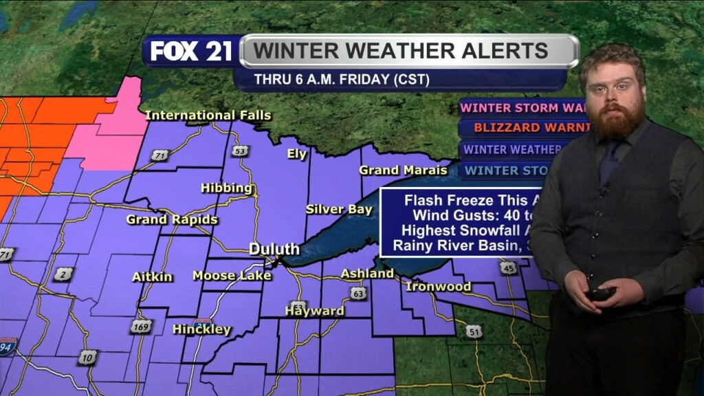 Thursday Morning Northland Forecast: 12/18/2025