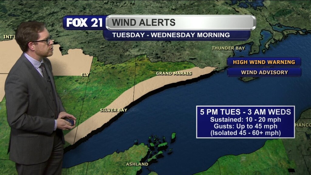 Monday Evening Northland Forecast