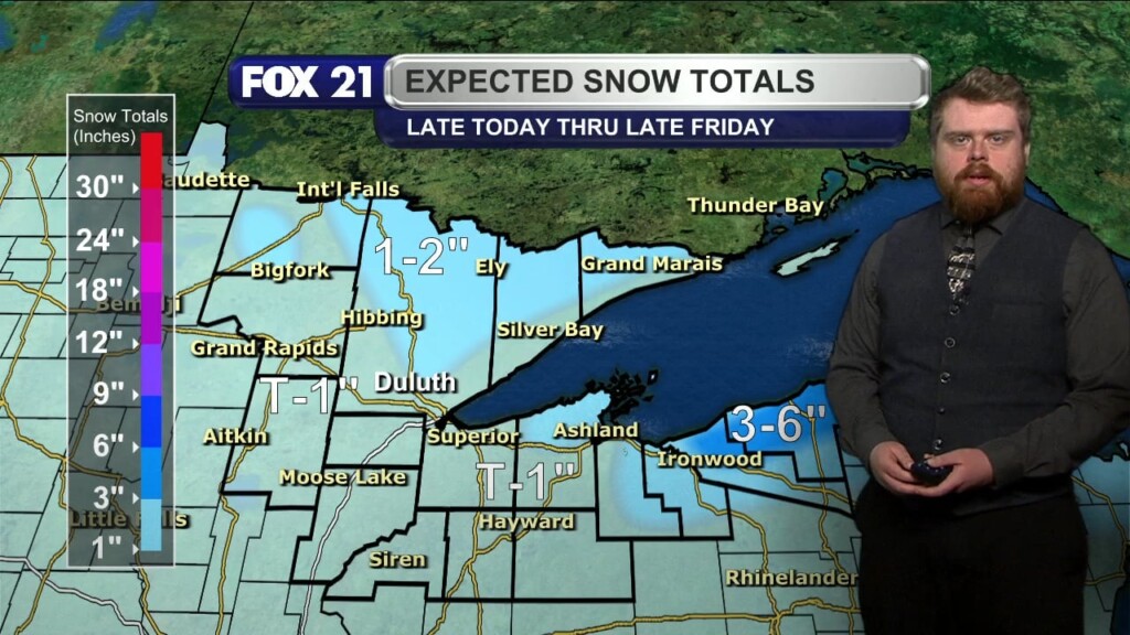 Thursday Morning Northland Forecast: 12/11/2025