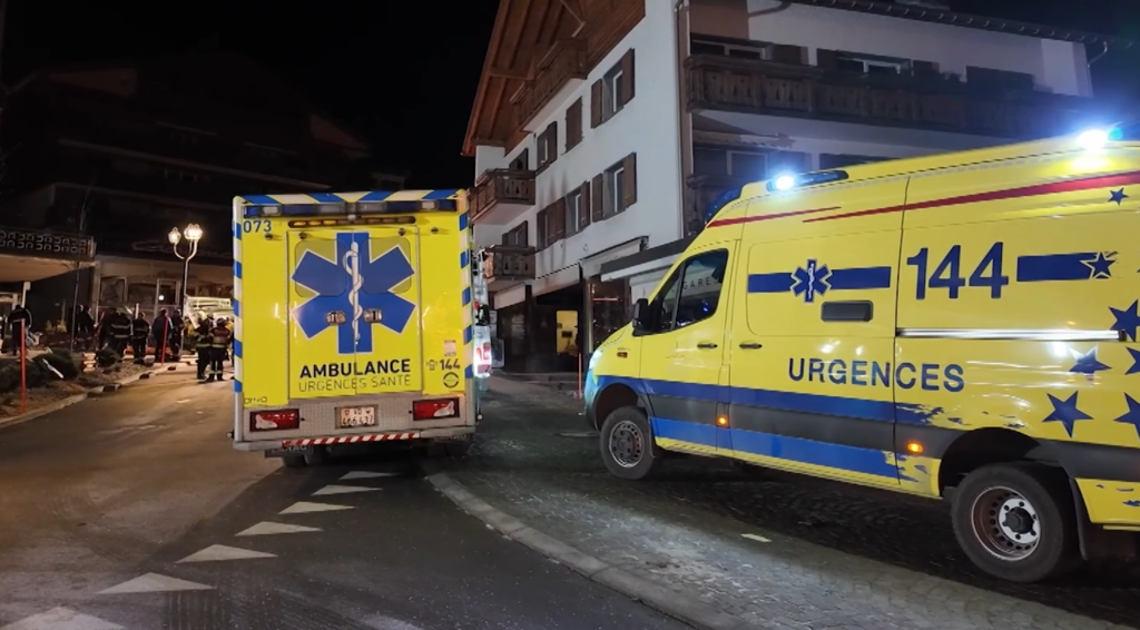 Fire at Swiss Alpine resort bar during New Year's celebration leaves dozens feared dead, 100 injured