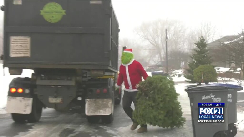 Grinch Spotted Picking Up Trees With Twin Ports Trailer Trash