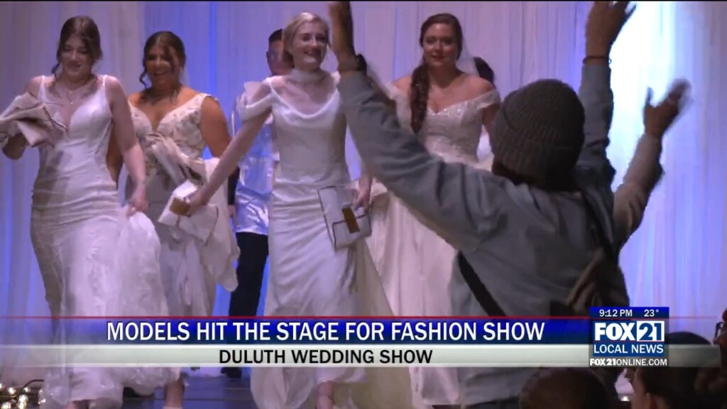 Models Hit The Runway At The Duluth Wedding Show