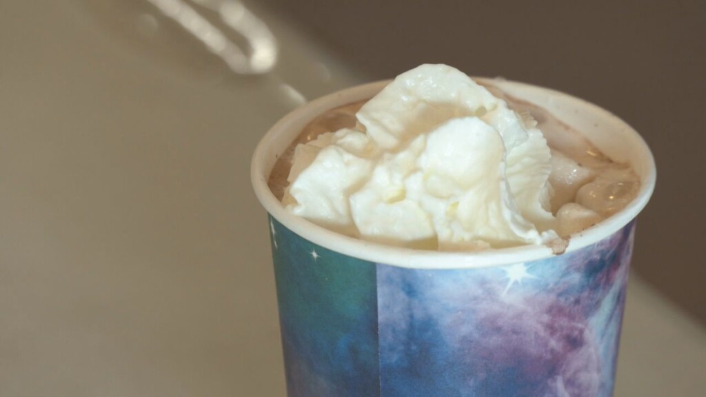 3rd Grader Sells Hot Cocoa To Support Chum