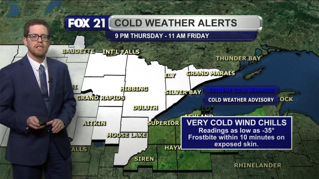 Thursday Evening Northland Forecast