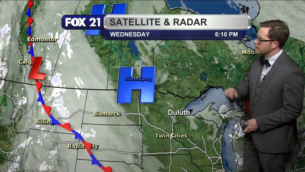 Wednesday Evening Northland Forecast