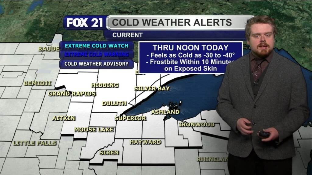 Monday Morning Northland Forecast: 1/19/2026