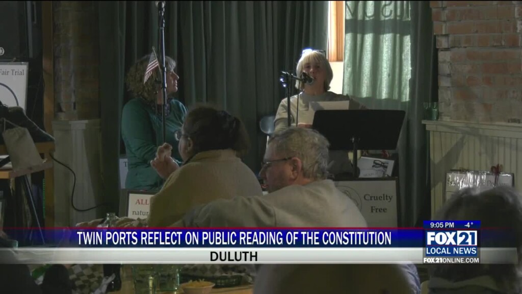 Twin Ports Reflect On Public Reading Of The Constitution