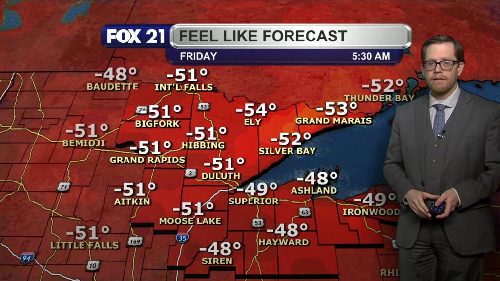 Thursday Evening Northland Forecast