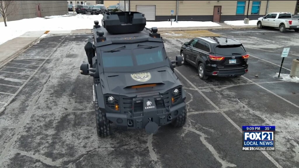 The Duluth Police Department Puts Armored Rescue Vehicle Into Service