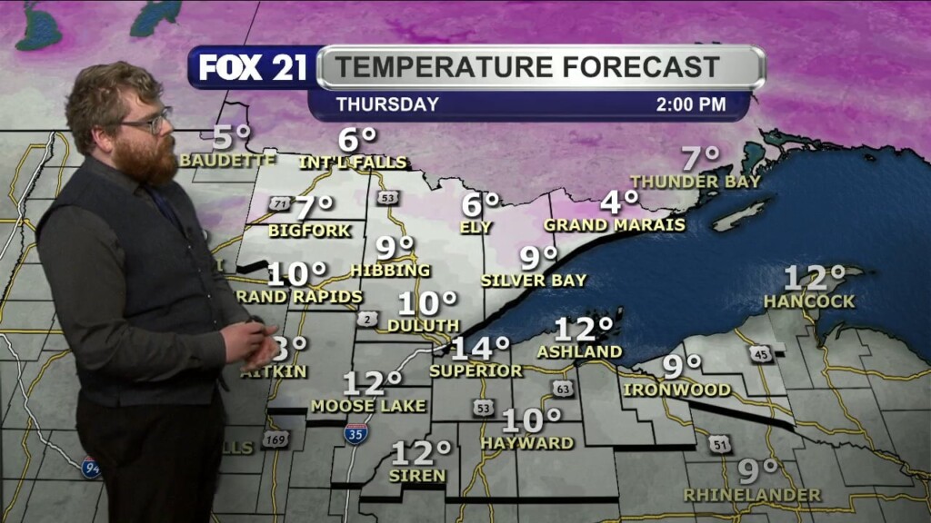 Thursday Morning Northland Forecast: 1/1/2026