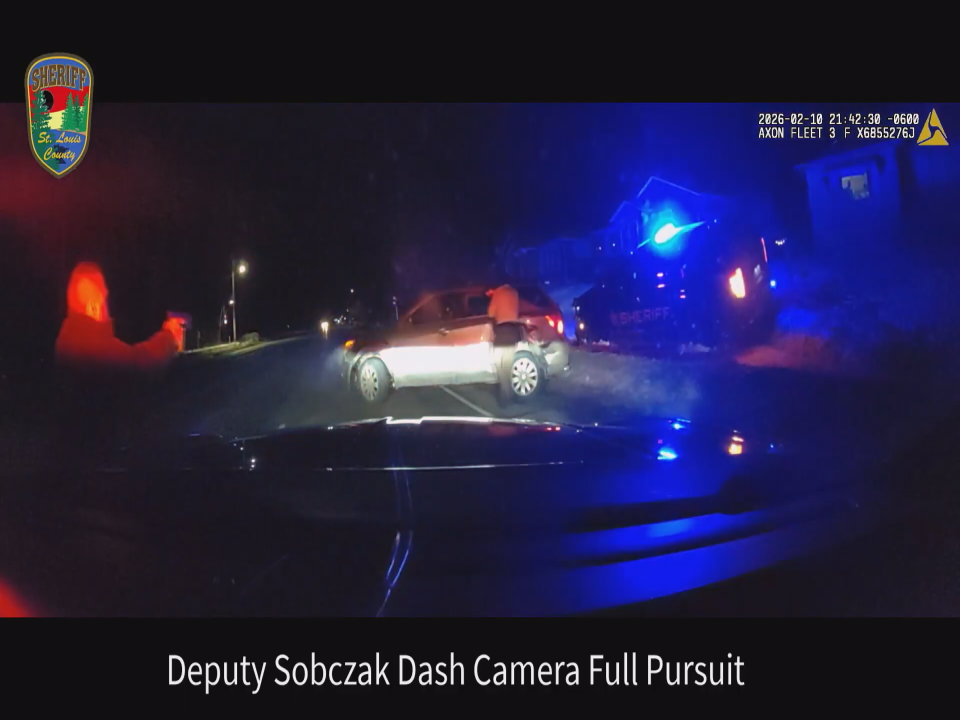 Screen Grab of Dashcam video from Feb 10, 2026 Deputy Involved Shooting