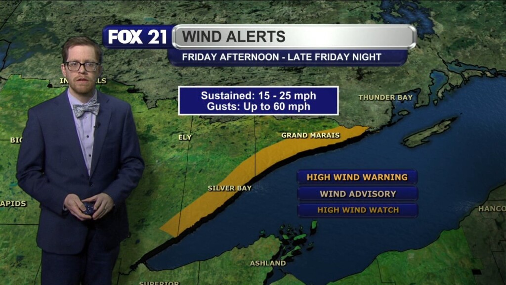 Wednesday Evening Northland Forecast