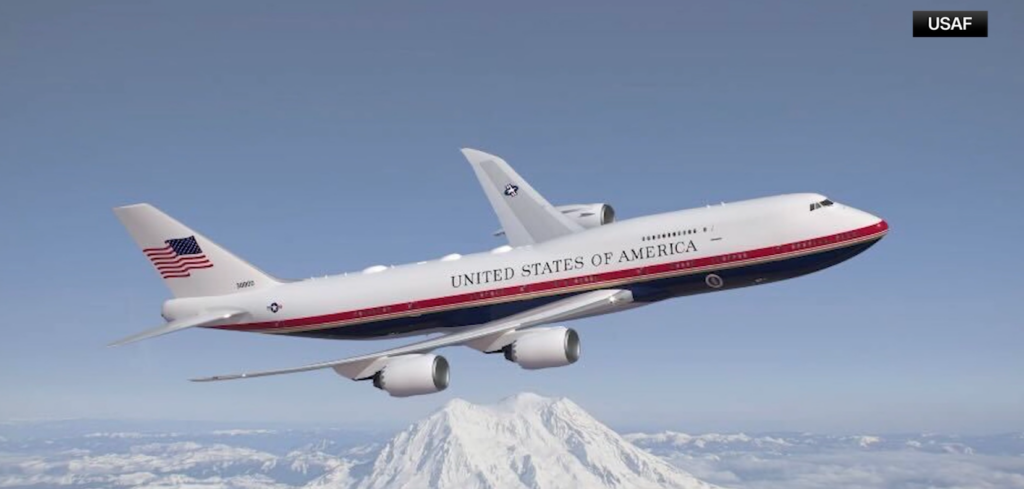 New look for new Air Force One aircraft