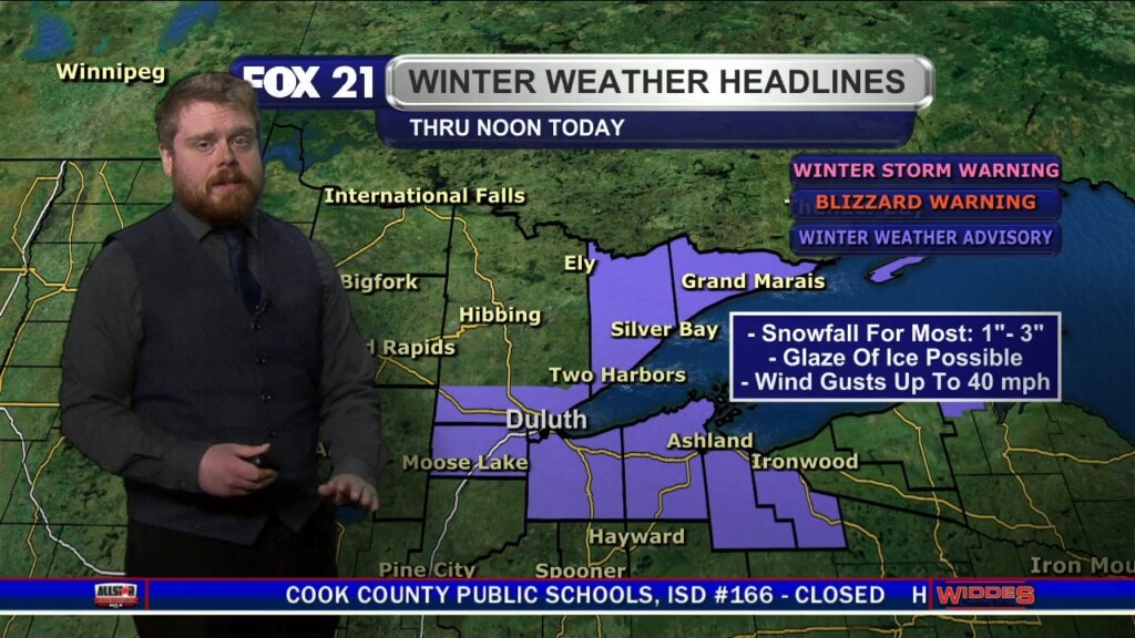 Thursday Morning Northland Forecast: 2/19/2026