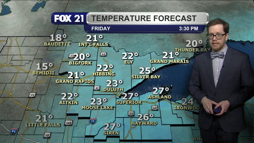 Thursday Evening Northland Forecast
