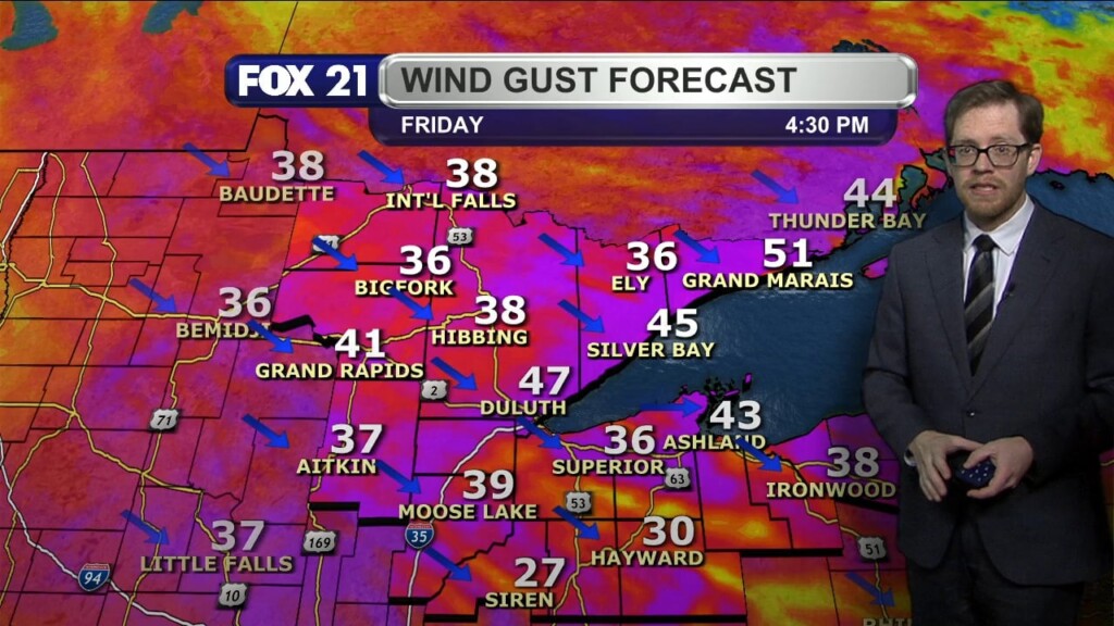Thursday Evening Northland Forecast