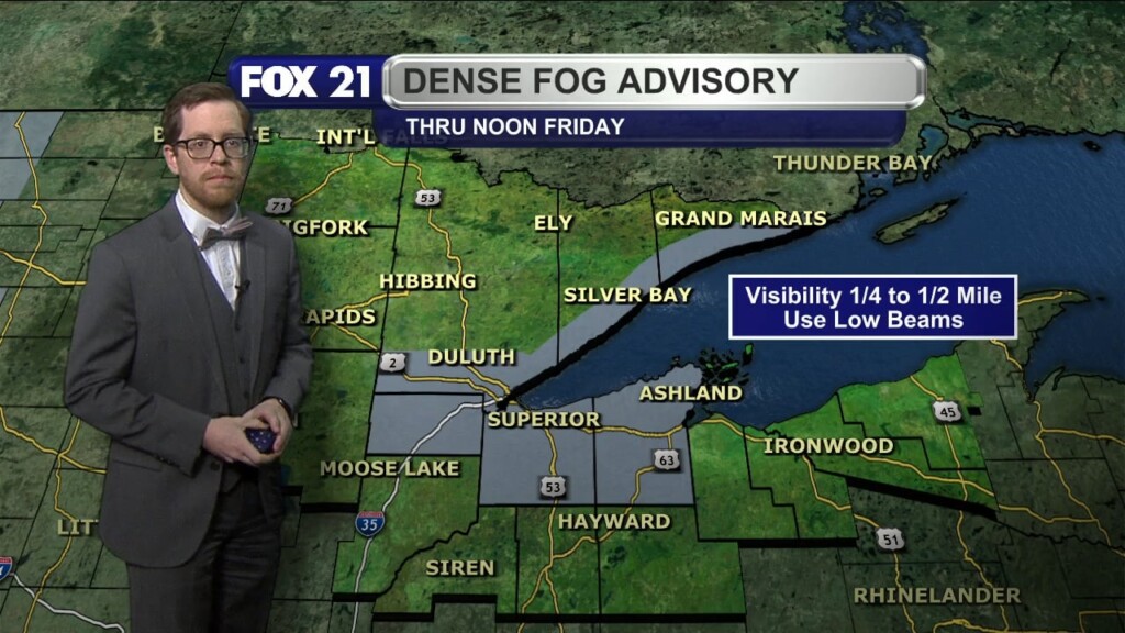 Thursday Evening Northland Forecast