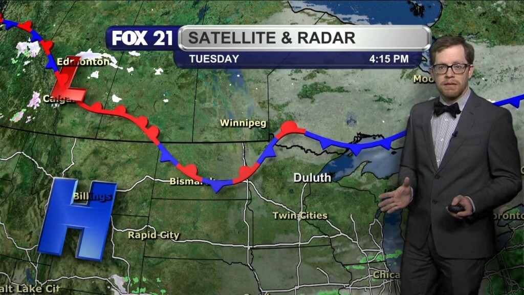 Tuesday Evening Northland Weather