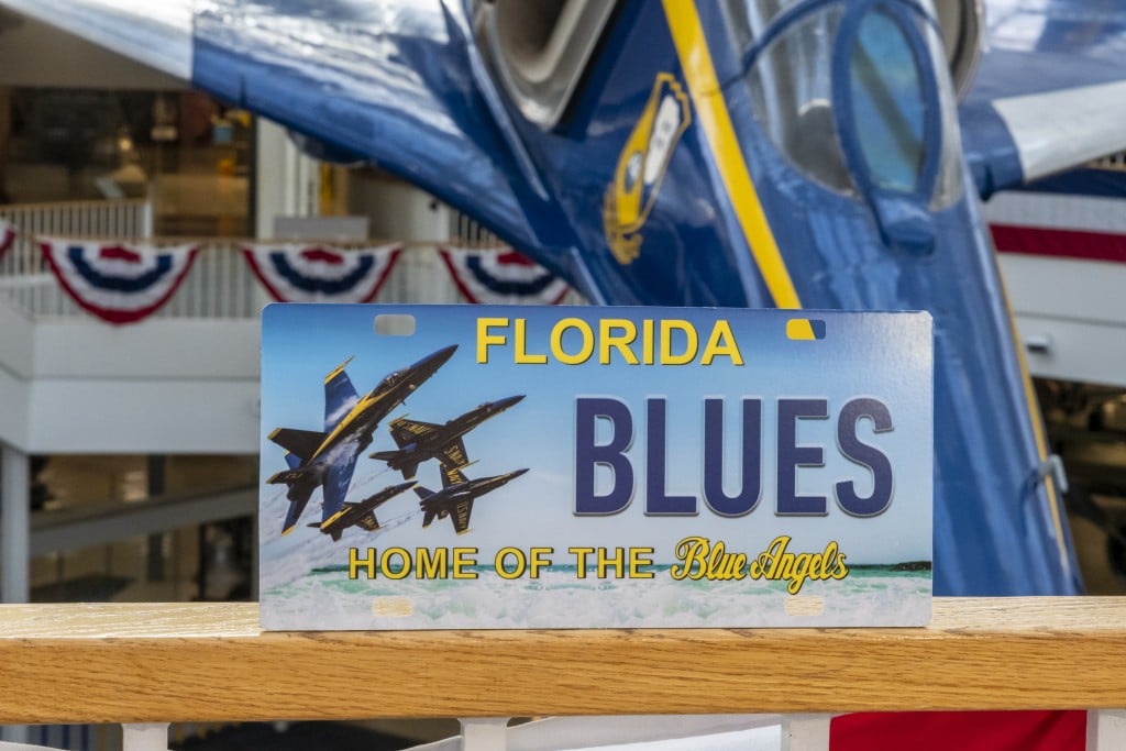 Fewer Than 200 Vouchers Needed to Make the Blue Angels License Plate a  Reality - 850 Business Magazine