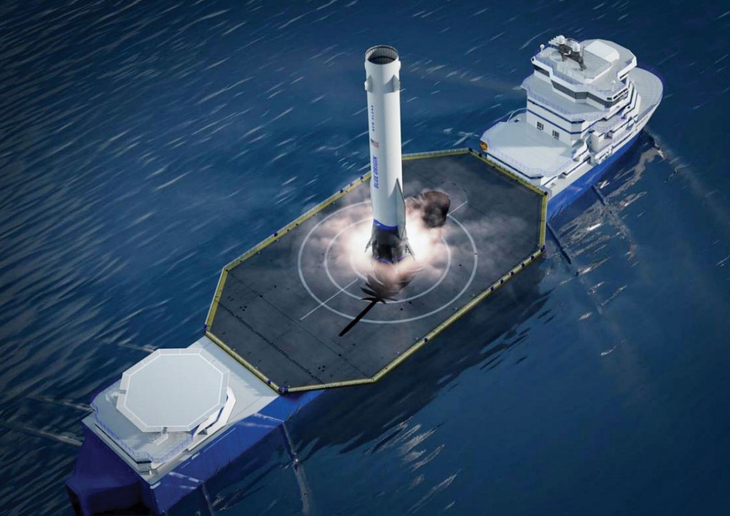 Blue Origin Landing Ship Cc