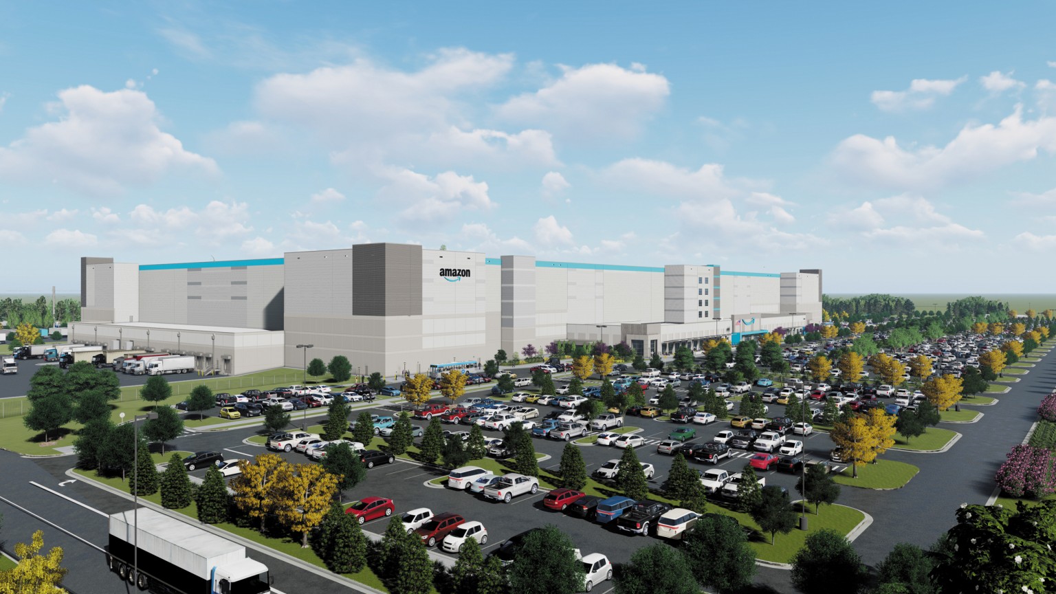 Amazon Fulfillment Center Rendering TLH2cc 850 Business Magazine