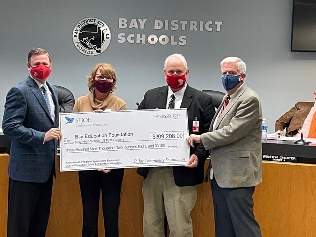 St. Joe Community Foundation donates to Bay District Schools