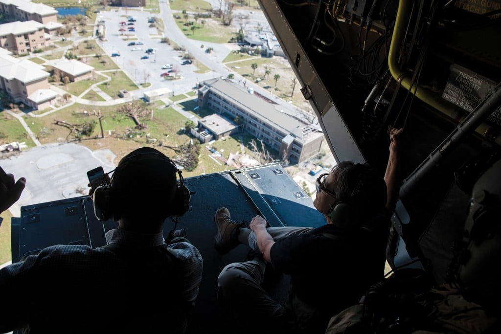 Air Force Senior Leaders Visit Tyndall Afb Following Hurricane Michael’s Devastation