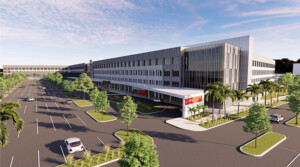 Rendering of the future FSU Health-Tallahassee Memorial HealthCare Medical Campus