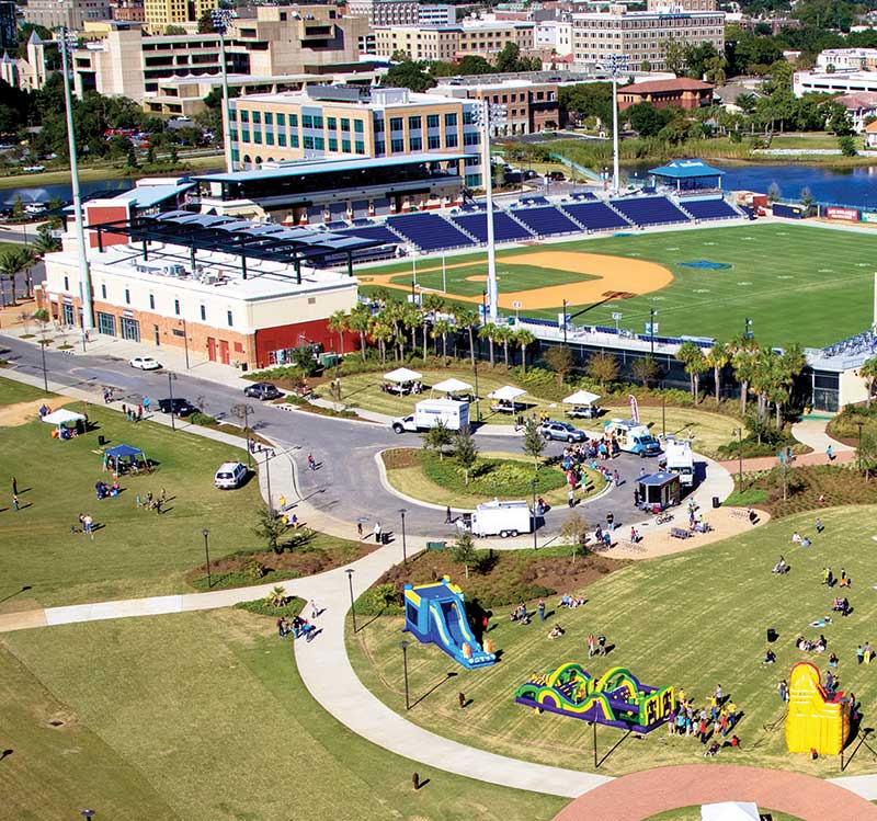 Blue Wahoos Stadium in Pensacola