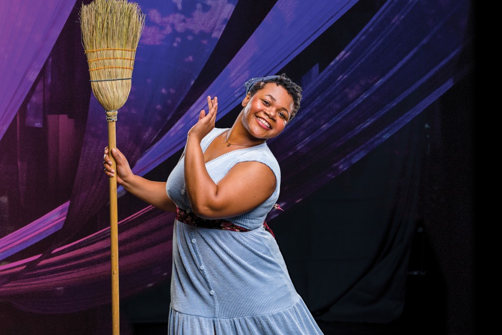 Maria Simpkins As The Title Role In Synetics Cinderella Photo By Johnny Shryock Photography