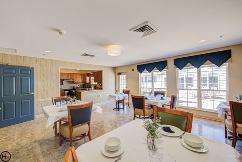 Arden Courts Promedica Dining Room H3 Photography