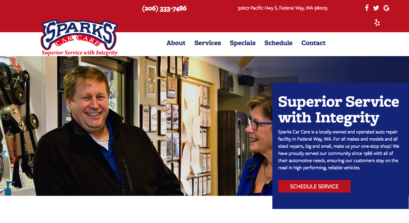 Sparks Car Care 2019 ASA Top 10 site AutoInc.