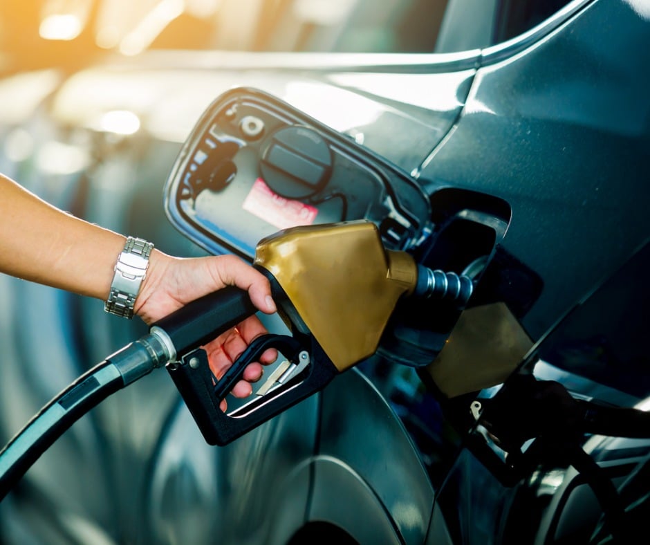 Hand Refilling The Car With Fuel At The Refuel Station Picture Id1136053255