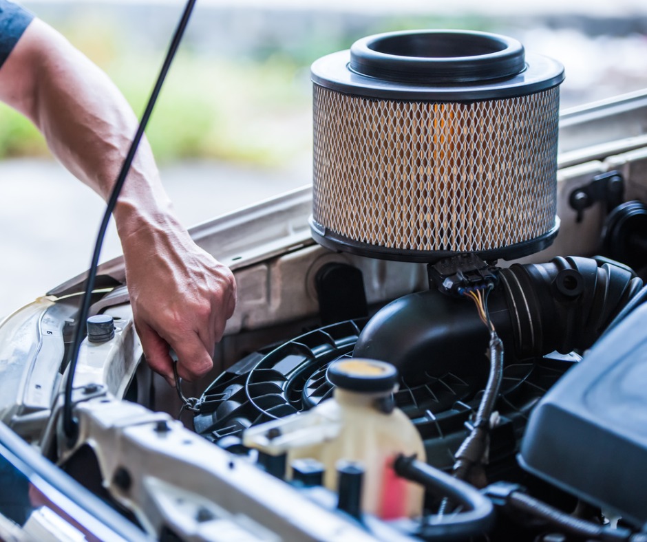 Changing Cars Air Filter If Drive In A Dusty Area It Will Need More Picture Id1039018110