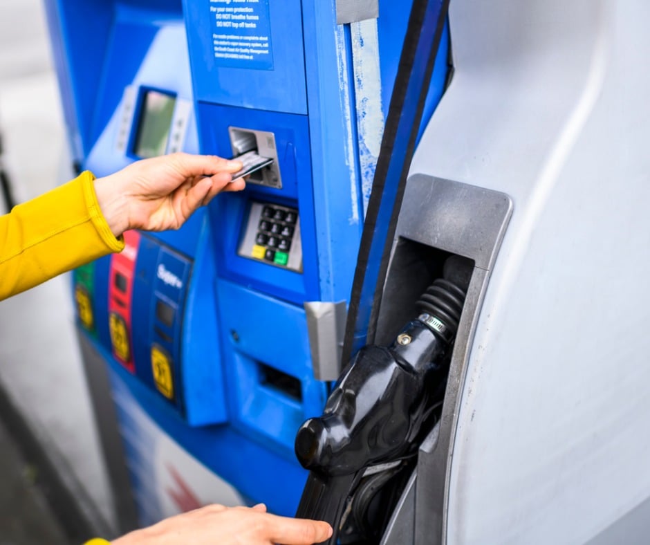 Paying For Fuel Using A Credit Card At A Gas Station Picture Id1199729367
