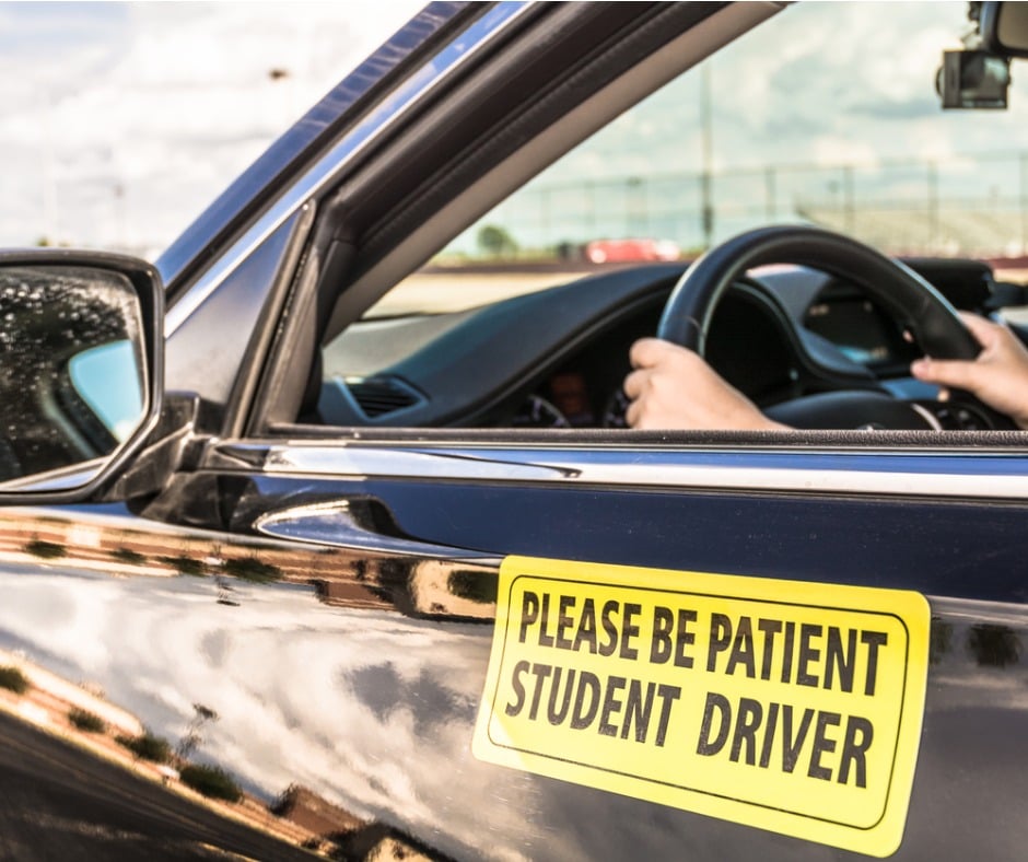 Student Driver Horizontal Picture Id802236882