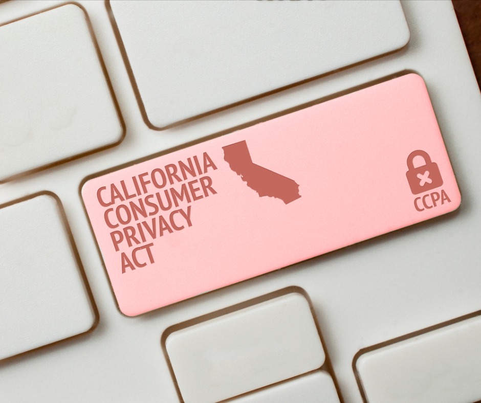 Concept A Black Computer Keyword With A Lock A California Shape And Picture Id1194446809