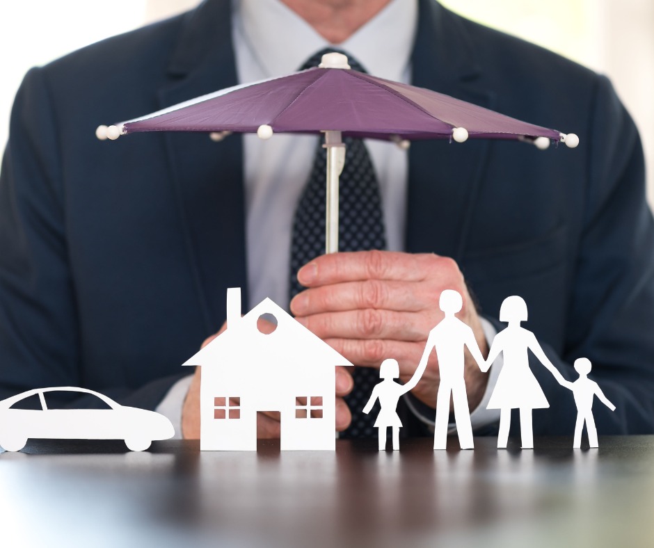 Concept Of Family Home And Car Protection Picture Id1140953612