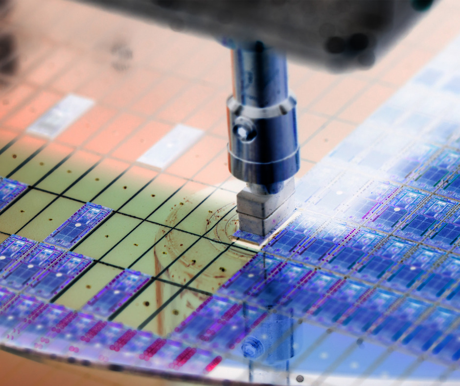 Silicon Wafer Negative Color In Machine In Semiconductor Picture Id1221138143
