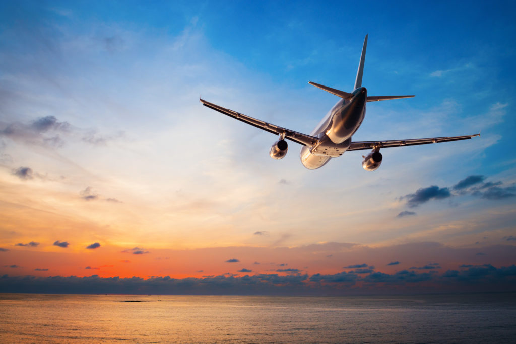 Plane Taking Off Twilight 1024x684