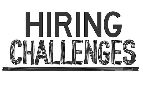 Hiring Challenges 600x396
