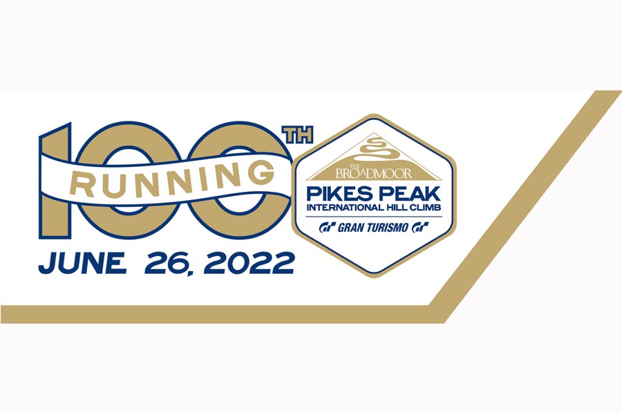 2022 Pikes Peak 100th Running Logo