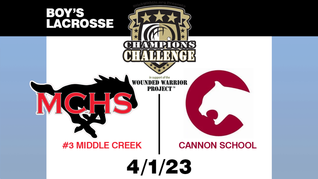 Apr1 Lacrosse Middlecreek V Cannon