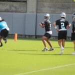 Panthers Otas Young Throws Short