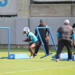 Running Back Drils Panthers Otas