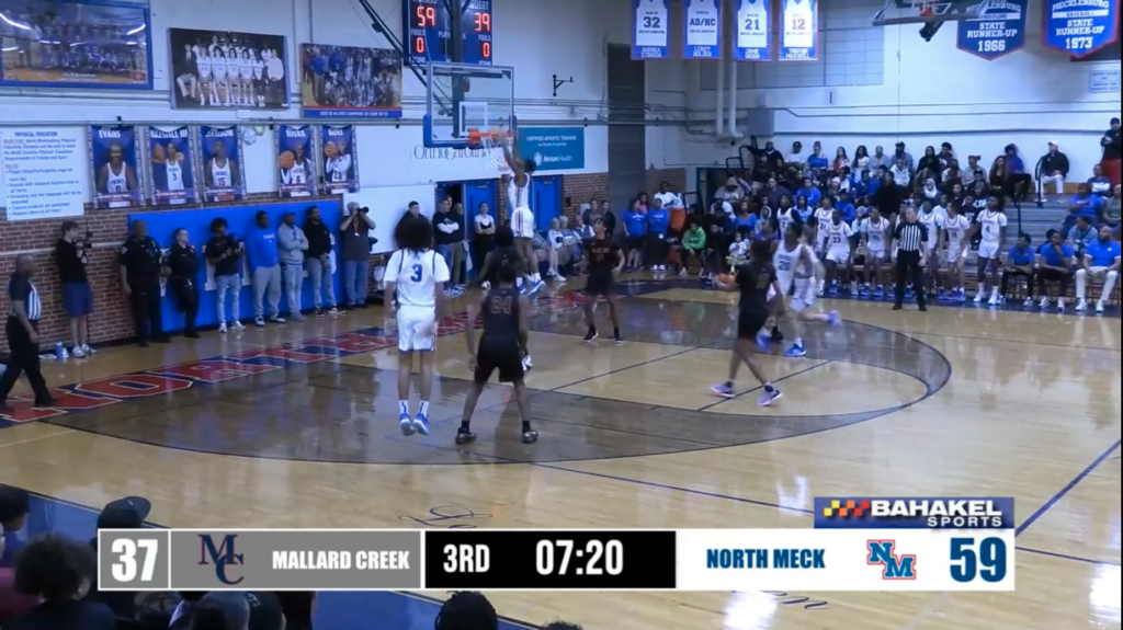 North Meck vs Mallard Creek Boys Basketball Highlights 222024
