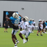 Marshall Jr Attempts Catch